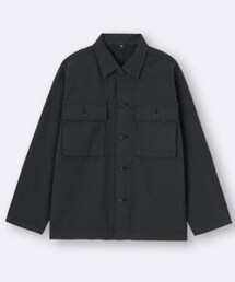 GU | ウォッシュドユーティリティシャツ(シャツ/ブラウス)