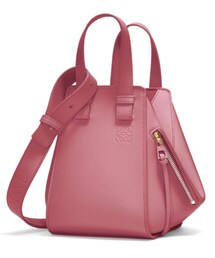 LOEWE | ロエベ　ハンモックバッグ　コンパクト(サテンカーフ)プラムローズ(ハンドバッグ)