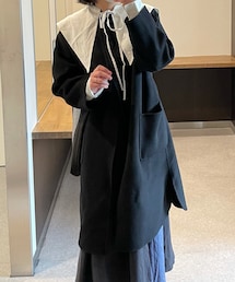 NEMIKA | ノーカラーコート