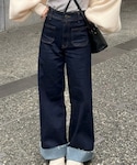 ZARA(ザラ)の「パンツ(デニムパンツ)」