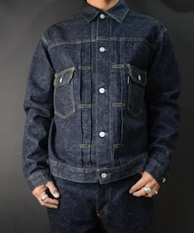 New Manual | #006 LV 2nd T-BACK JACKET （OWS）(デニムジャケット)
