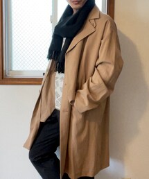 LANVIN en Bleu | ステンカラーコート