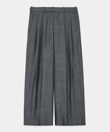 marka | TWO TUCK BAGGY TROUSERS -TUMBLED WOOL SERGE-(スラックス)