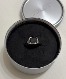 TOM WOOD | Kay Ring Polished Onyx(リング)