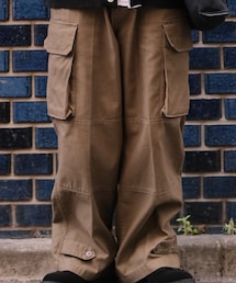 shiun | BACKSATIN M-47 FATIGUE PANTS(カーゴパンツ)