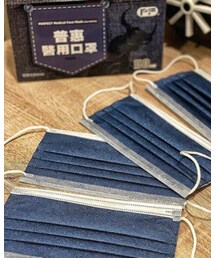 普惠 Perfect | 普惠~成人平面醫用口罩50入(醫療口罩) 牛仔丹寧(マスク)