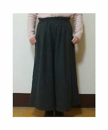 RARA | 正韓RARA毛呢寬褲(パンツ)