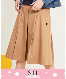 Scottish House | 【S♥H by Scottish House】百褶A字中長裙(SE2152)

卡其色(スカート)