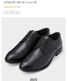 GU | リアルレザーダービーシューズ(ドレスシューズ)