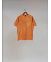 Nigel Cabourn | 9.5oz BASIC T-SHIRT -PIGMENT　ピグメント染め。反応染料と異なり染色粒子が大きいため色落ちなどの経年変化が早い事が特徴。(Tシャツ/カットソー)