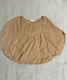 grove | ポンチョ型のブラウス🍀ムササビみたい💦(シャツ/ブラウス)