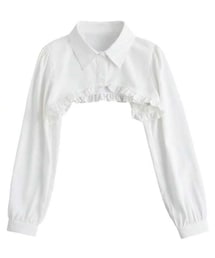 SHEIN | 短丈が可愛いブラウス(シャツ/ブラウス)