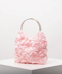 SHEIN | バラの立体モチーフのバッグ🌹👜全面に薔薇、バラ、ばら𓂃🥀𓈒𓏸(ハンドバッグ)