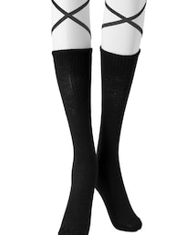 GRL | 紐をクロスにして後で結ぶソックス🧦紐はゴムです❣️(ソックス/靴下)