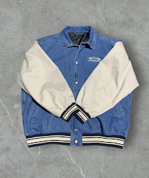 WEGO | 彼氏にもらったデニムのスタジャン🎵ちよっぴり大きい(スタジャン)