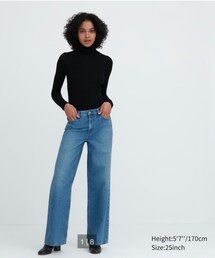 UNIQLO | ローライズバギージーンズ(デニムパンツ)