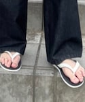 blue dia beachsandalの「シューズ(ビーチサンダル)」