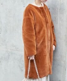 natural couture | ノーカラーコート