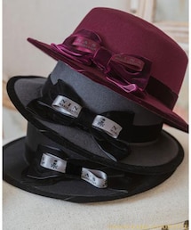 しまむら | しまむら リボンフェルトカンカン帽（青木美沙子×NINA'S）(ハット)