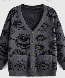 SHEIN | SHEIN カーディガン 23789031(ニット/セーター)