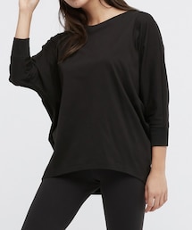 UNIQLO | スムースコットンドルマンスリーブT（7部袖）(Tシャツ/カットソー)