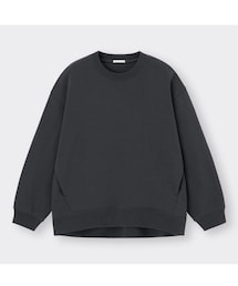 GU | オーバーサイズスウェットプルオーバー　L(スウェット)