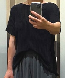 UNIQLO | 3Dリネンブレンドリブセーター(ニット/セーター)