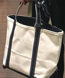 L.L.Bean |  ジップ トップ ミディアム | トートバッグ  黒(トートバッグ)