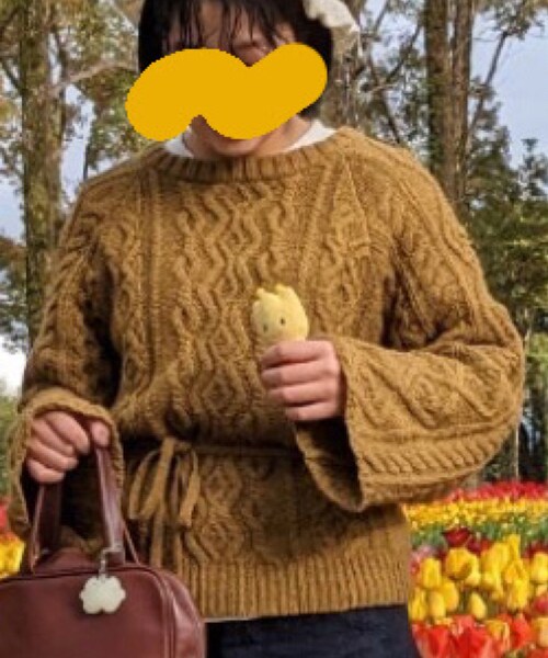 fig London（フィグロンドン）の「Shetland cable pullover（ニット 