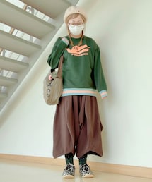 💚薄茶けちゃったけどボタンバッチ写ってるやつ🧡 | その他