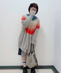 チェック×ボーダーワンピースの時ー | その他