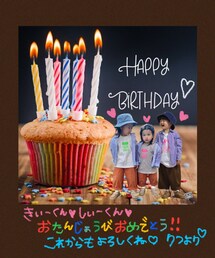 きぃーくん♥しぃーくん♥ℍ𝕒𝕡𝕡𝕪 𝔹𝕚𝕣𝕥𝕙𝕕𝕒𝕪🎂𓌉 𓇋 ♥ | ポスター/アート