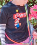 ハッシー猫ちゃんからの🎁マリオT❤️の「トップス(Tシャツ/カットソー)」