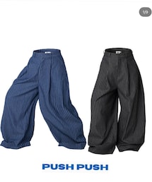 PUSH PUSH ワイドスラックス　［PRE ORDER］ PUSH PUSH ワイドスラックス ［PRE ORDER］ メンズ