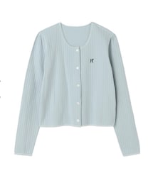 RUBY AND YOU | ロングスリーブカーディガン LIGHTBLUE(カーディガン/ボレロ)