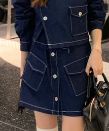 nugu | デニムスカート