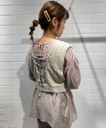 後ろ姿🎗 | トップス