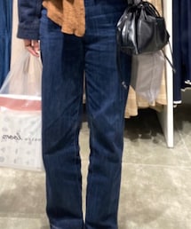 AS KNOW AS de base | ワイドデニムパンツ(デニムパンツ)