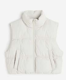 H&M | 短丈ダウンベスト(ダウンベスト)