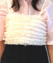 ehka sopo | フリルが沢山着いたビスチェです☺︎(その他トップス)