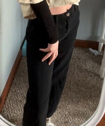 SHEINAR | Pants and top both from SHEIN(デニムパンツ)