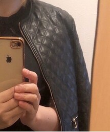 ZARA | ノーカラージャケット