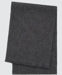 UNIQLO | カシミヤブレンドストール　DARK GRAY(ストール/ショール)