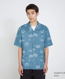 UNIQLO | STUDIO GHIBLI Open Collar Short Sleeve Shirt(シャツ/ブラウス)