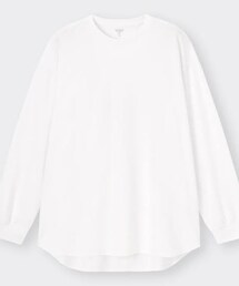 GU | ドライポンチラウンドヘムT(Tシャツ/カットソー)