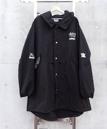 9090 | "badmood × 9090" スノーパーカー（ブラック）(マウンテンパーカー)