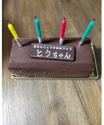 スウィーツ同盟会　シャトレーゼのケーキ。昨日は旦那さんの誕生日。 | その他