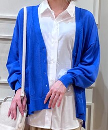 Samansa Mos2 blue | シャツ/ブラウス