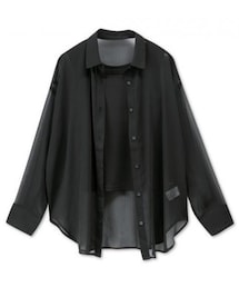 SUREVE | アベイル シアーシャツ＋タンクトップセット(シャツ/ブラウス)