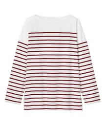 UNIQLO | ボーダーオーバーサイズT（長袖）(Tシャツ/カットソー)